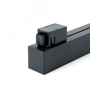 Светильник светодиодный трековый магнитный на шинопровод ДПО-18w 3000К 1620Лм 48v черный - фото 5