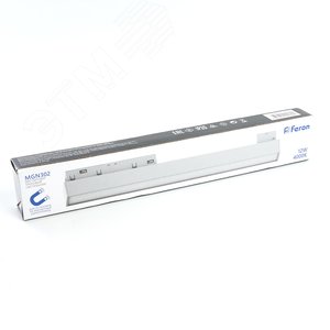 Светильник светодиодный трековый магнитный на шинопровод ДПО-12w 4000К 960Лм 48v белый - фото 9