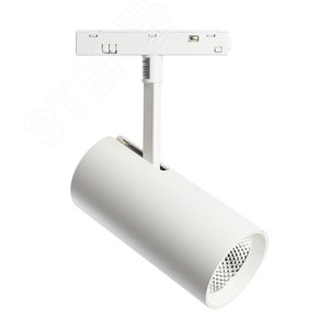Светильник светодиодный трековый магнитный на шинопровод ДПО-10w 4000К 900Лм 48v белый - фото 1