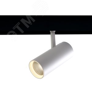 Светильник светодиодный трековый магнитный на шинопровод ДПО-10w 4000К 900Лм 48v белый - фото 6