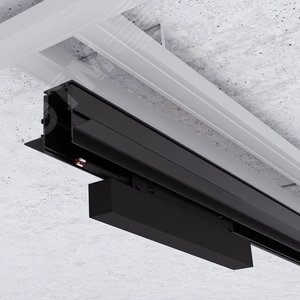 Драйвер 200w 48v встраиваемый черный для трековых светильников - фото 2