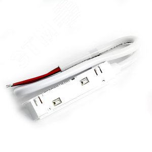 Соединитель-коннектор белый для низковольтного шинопровода