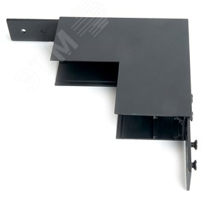 Соединитель угловой внутренний черный для низковольтного накладного шинопровода - фото 3