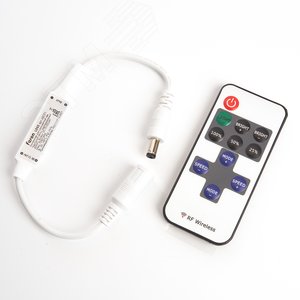 Контроллер к LED ленте 12-24v белый с ПДУ - фото 1