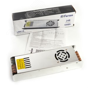 Драйвер светодиодный LED 500w 24v LB019 FERON - 5