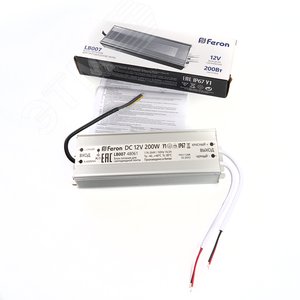 Драйвер светодиодный LED 200w 12v IP67 - фото 5