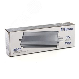 Драйвер светодиодный LED 200w 12v IP67 LB007 FERON - 6