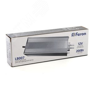 Драйвер светодиодный LED 200w 12v IP67 - фото 6