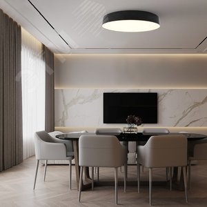 Светильник светодиодный ДБО-165w 3000-6500К max 9900Лм управляемый черный - фото 3