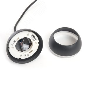 Светильник ДСО-15w GX53 без лампы на подвесе черный - фото 4