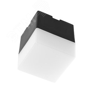 Светильник светодиодный ДПО-3вт 4000К 300Лм квадрат черный для светильников AL4020 36вт