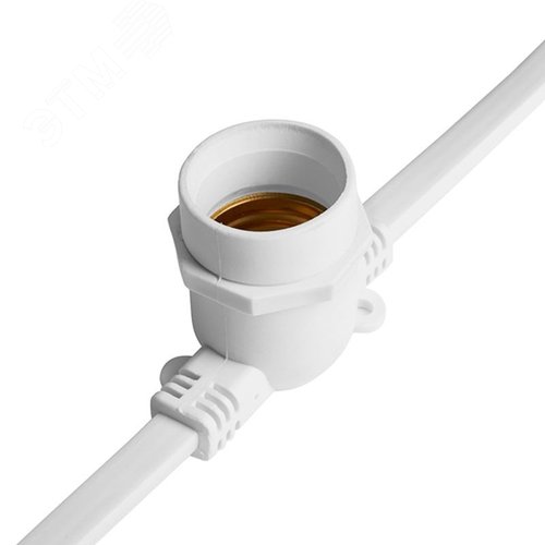 Изображение товара Гирлянда Белт-Лайт 25 м 100 патронов Е27 IP65 белый (м)