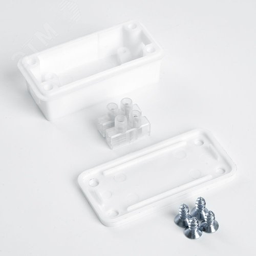 Коннектор соединительный белый для Белт-лайта - фото 2