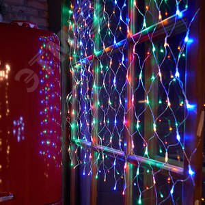 Гирлянда сеть LED мультиколор 3х2.7м - фото 6