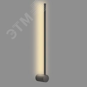 Светильник светодиодный ДБО-10w 3000К 550Лм Lines черный - фото 2