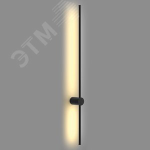 Светильник светодиодный ДБО-20w 3000К 1100Лм Lines черный - фото 2