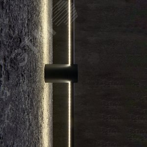 Светильник светодиодный ДБО-20w 3000К 1100Лм Lines черный - фото 3