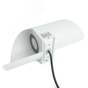 Светильник светодиодный уличный ДБУ-2х5w вверх/вниз 4000К IP54 белый - фото 3