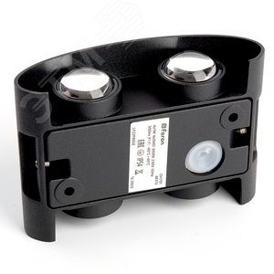 Светильник светодиодный уличный ДБУ-4х1w вверх/вниз 3000K IP54 черный - фото 3