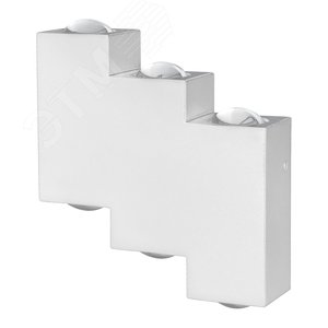 Изображение товара Светильник светодиодный уличный ДБУ-6х1w вверх/вниз 3000К IP54 белый (шт)