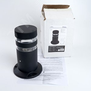 Светильник НТУ-60w столб Е27 IP54 черный - фото 6