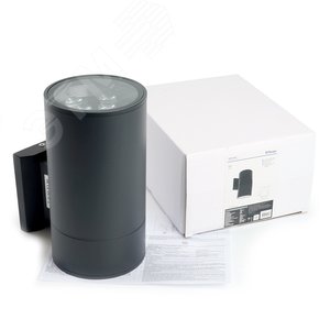 Светильник светодиодный уличный ДБУ-9w 4000К IP54 черный - фото 6