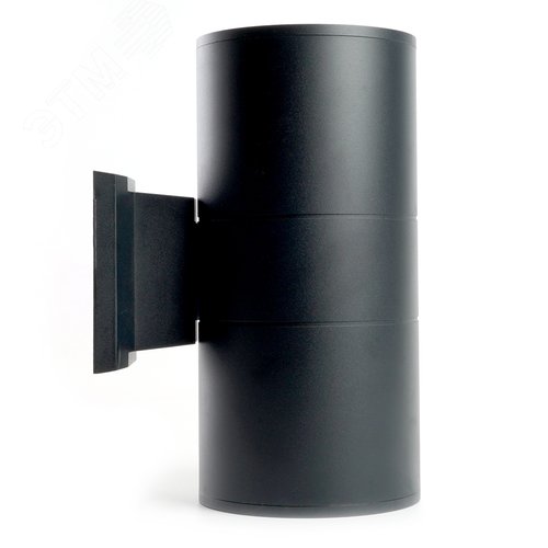 Светильник светодиодный уличный ДБУ-2х18w вверх/вниз 2700К IP54 черный - фото 2