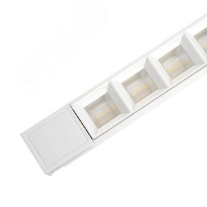 Светильник светодиодный трековый на шинопровод ДПО-30w 4000К белый - фото 7