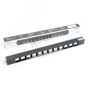 Светильник светодиодный трековый на шинопровод ДПО-30w 4000К черный - фото 8