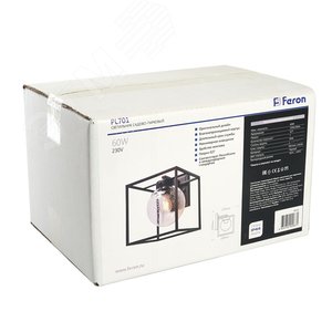 Светильник НБУ-60w вниз Е27 IP44 черный - фото 9