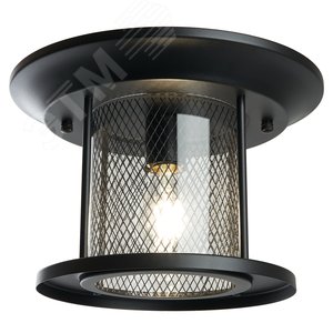 Изображение товара Светильник НПУ-60w Е27 IP44 черный (шт)