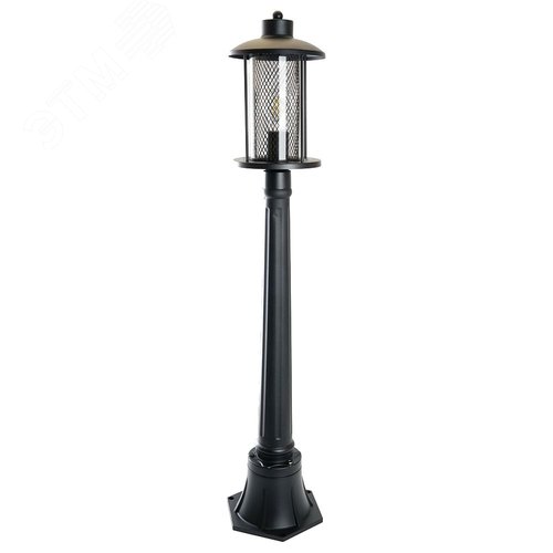Светильник НТУ-60w столб Е27 IP44 черный - фото 1