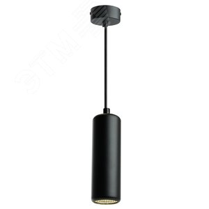 Изображение товара Светильник ДСО GU10 без лампы на подвесе черный с антибликовой сеточкой (шт)