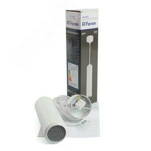 Светильник ДСО GU10 без лампы на подвесе белый с антибликовой сеточкой - фото 8