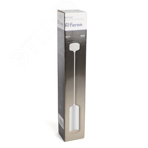 Светильник ДСО GU10 без лампы на подвесе белый с антибликовой сеточкой - фото 7