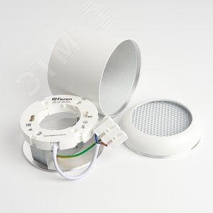 Светильник ДПО-12w GX53 без лампы белый с антибликовой сеточкой - фото 5