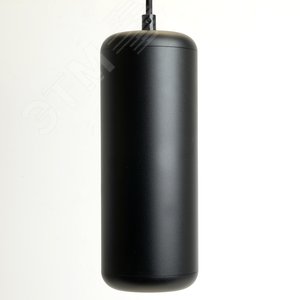 Светильник ДСО-12w GX53 без лампы на подвесе черный с антибликовой сеточкой - фото 3