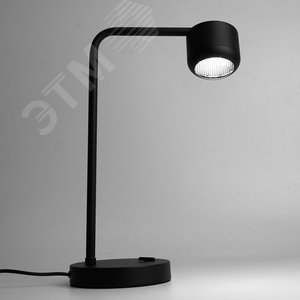 Светильник настольный 12w GX53 без лампы черный с антибликовой сеточкой - фото 2