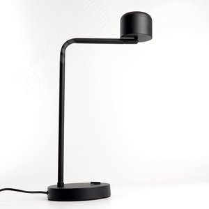 Светильник настольный 12w GX53 без лампы черный с антибликовой сеточкой - фото 3