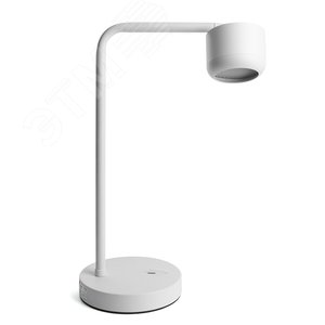 Изображение товара Светильник настольный 12w GX53 без лампы белый с антибликовой сеточкой (шт)