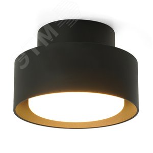 Светильник ДПО-12w GX53 без лампы IP44 черный - фото 5