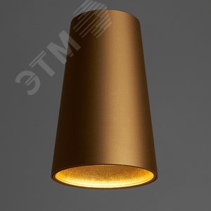 Светильник ДПО GU10 без лампы золото - фото 2