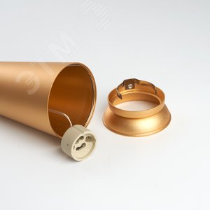 Светильник ДПО GU10 без лампы золото - фото 5