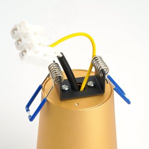 Светильник ДПО GU10 без лампы золото - фото 6