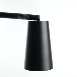 Светильник настольный GU10 без лампы черный - фото 4