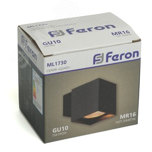 Светильник ДБО GU10 без лампы черный - фото 8