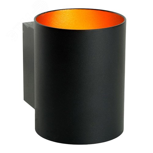 Светильник ДБО 15W G9 без лампы черный+золото - фото 2