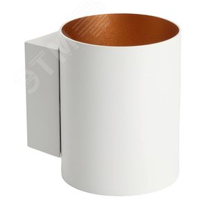 Светильник ДБО G9 без лампы белый золото - фото 1