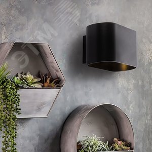 Светильник ДБО G9 без лампы черный - фото 13