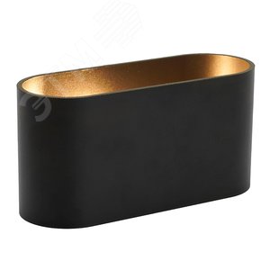 Светильник ДБО G9 без лампы черный - фото 2